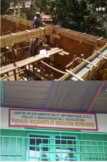 Salle multimédia à Mialin-Jaza